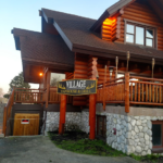 Restaurant restored by wildwood log home restoration.