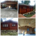 Complete log home restoration by wildwood log home restoration.